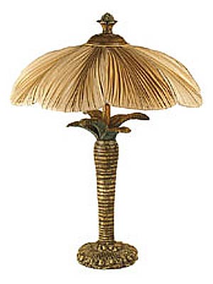 美洲臺(tái)式燈具展示原始野性（圖）