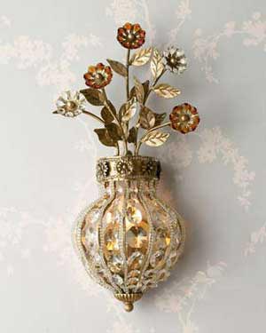 典雅壁燈提點(diǎn)室內(nèi)幽雅風(fēng)格（圖）