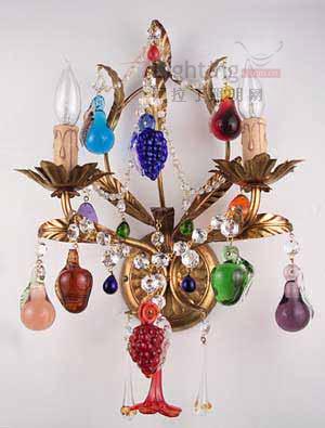 蔬果水晶燈 香甜光線(xiàn)好生活(圖)