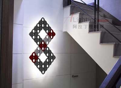 絕妙設(shè)計 多彩可組合裝飾燈(圖)