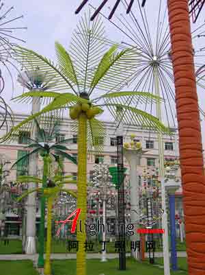 偽裝起來的植物型的LED景觀燈(圖)